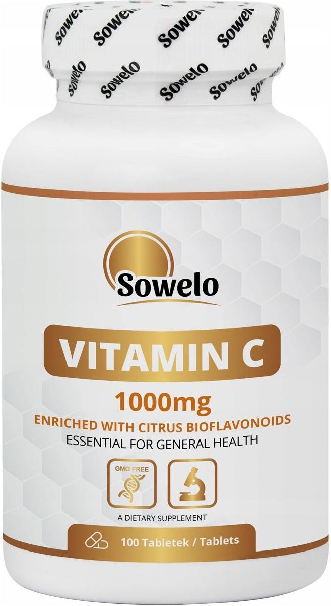 Sowelo Witamina C 1000Mg + Bioflawonoidy 100 tabl. - Opinie i ceny na ...