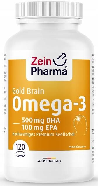 Zeinpharma Zein Pharma Omega 3 Gold Brain Edition 120Kaps. - Opinie i ...