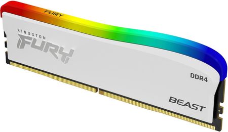 Pamięć RAM Kingston Fury Beast RGB DDR4 8GB 3600MHz CL17 (KF436C17BWA8)