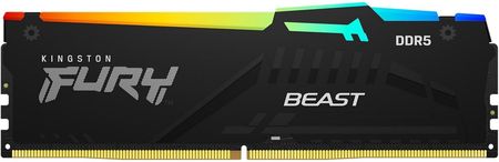 Pamięć RAM Kingston Fury Beast RGB DDR5 16GB 6000MHz CL36