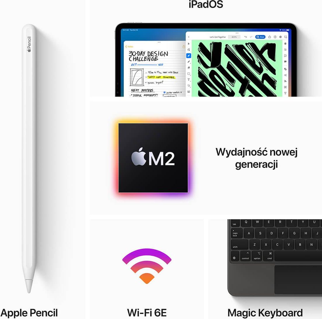 iPad Pro 12.9 Wi-Fi 1TB ＋ Apple Pencil Refurbished 12.9-inch iPad Pro Wi-Fi 1TB - Space Grey (5th