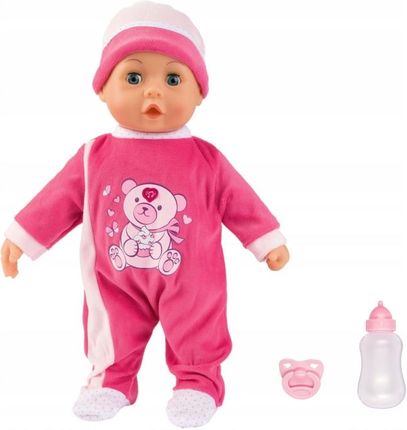 Lalka Bayer Piccolina First Words Baby Różowa