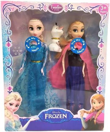 Frozen Lalka Elza I Anna Frozen Śpiewająca Kraina Lodu