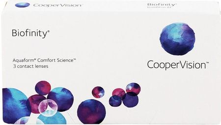 Cooper Vision Soczewki Miesięczne Biofinity +2.25 3 Szt.
