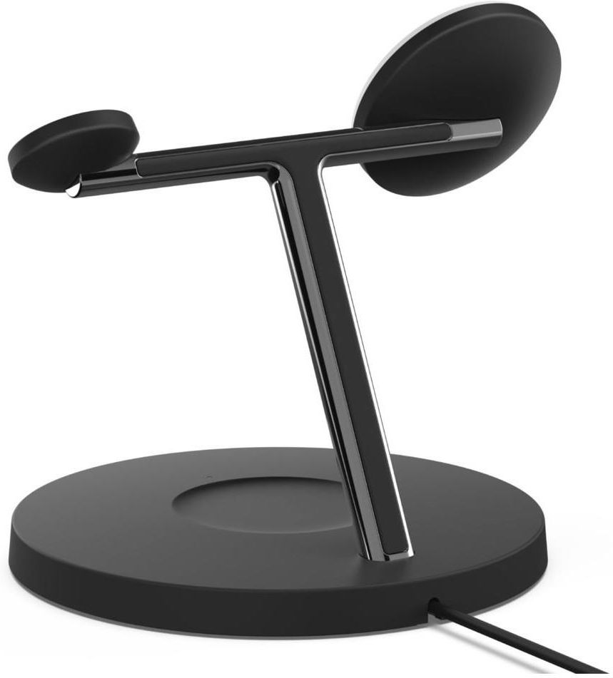 スマホアクセサリー BELKIN WIZ001DQBK BLACK Amazon.co.jp: Belkin ワイヤレス充電スタンド 3 in 1 iPhone