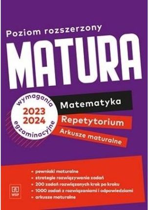 Matura matematyka repetytorium i arusze maturalne poz. rozsz. 2023