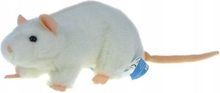 Dubi Maskotka Pluszowy Szczur Biały Szczurek Pluszak
