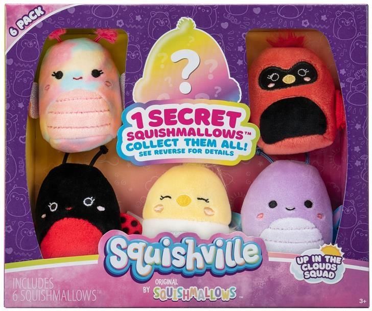 Jazwares Squishville Mini Squishmallow Zestaw 6Szt. Ceny i opinie