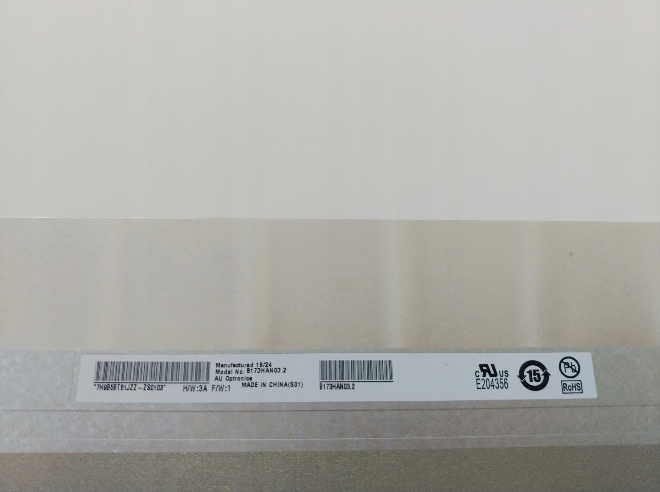 Écran LCD Complet 17,3" FHD Pour HP ENVY 17-CE0002UR - Réf. HP L42685-44, Occasion, Garantie 3 Mois