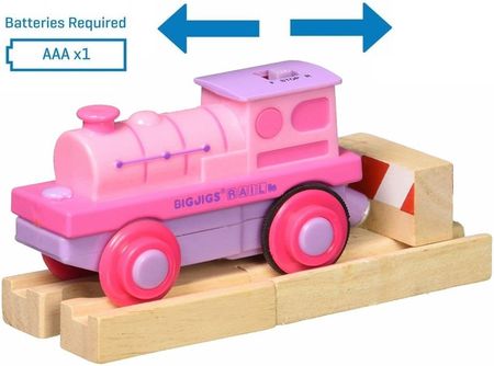 Bigjigs Toys GWR Sattelzug – Holzeisenbahn-Motor Im Vintage-Look (9,95 Cm)