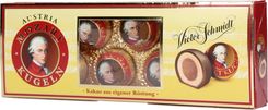 Austria Mozartkugeln Pudełko Kartonowe Z Pralinami Czekoladowymi 8Szt. 132 G