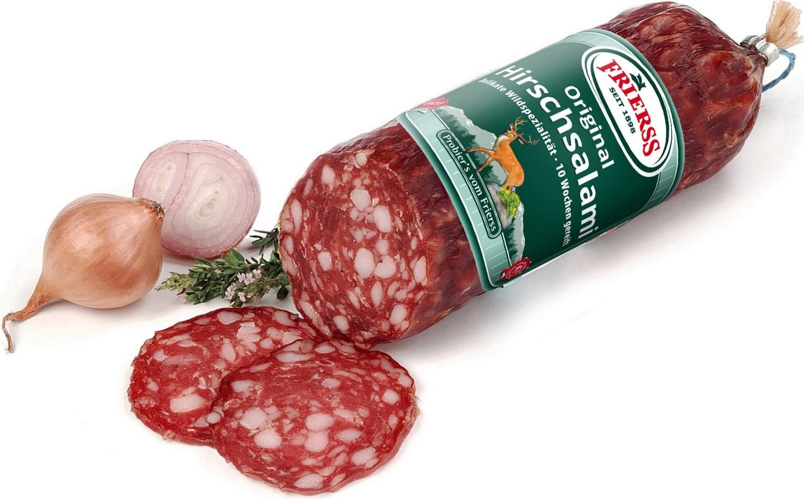 Frierss Salami Z Jelenia 300 G Ceny i opinie Ceneo.pl