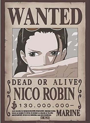 ONE PIECE - plakat Wanted Nico Robin (52x38)