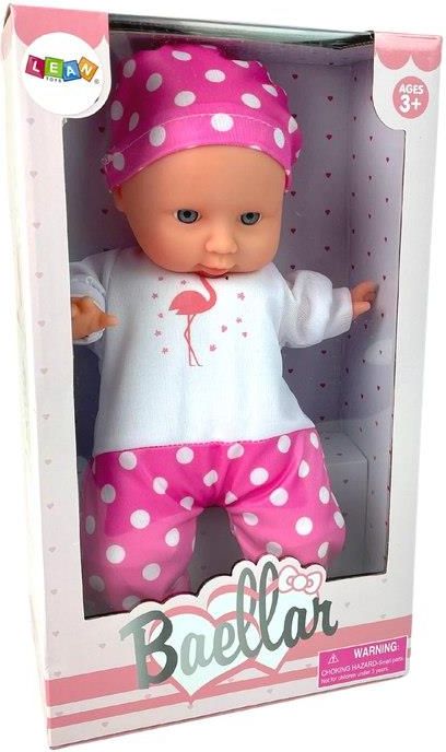 Lalka Lean Toys Lalka Bobas Różowa Piżama W Kropki 30 Cm - Ceny i ...