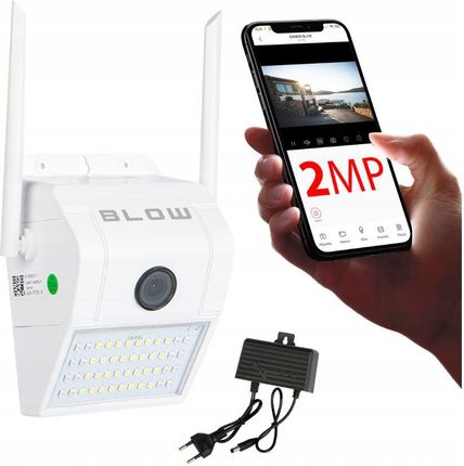Kamera Zewnętrzna Wifi Ip 2Mpx Monitoring Lampa Ir