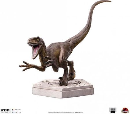 Iron Studios Velociraptor A 9 cm Statue Jurassic World Icons