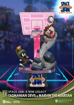 Space Jam: A New Legacy D-Stage PVC Diorama Tasmanian Devil &amp; Marvin The Martian New Version 15 cm