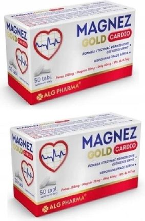 Alg Pharma Magnez Gold Cardio 2x50Tabl.