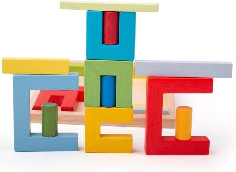 Bigjigs Toys Drewniany Sorter Z Klockami 20Elem 33036 - Ceny i opinie ...