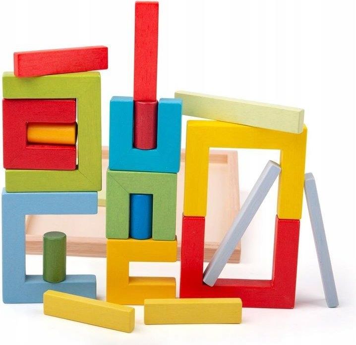 Bigjigs Toys Drewniany Sorter Z Klockami 20Elem 33036 - Ceny i opinie ...