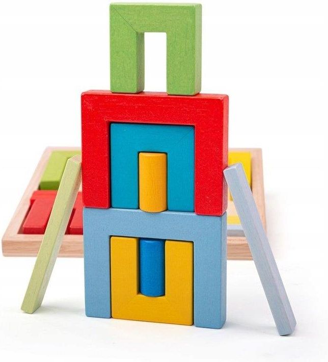 Bigjigs Toys Drewniany Sorter Z Klockami 20Elem 33036 - Ceny i opinie ...
