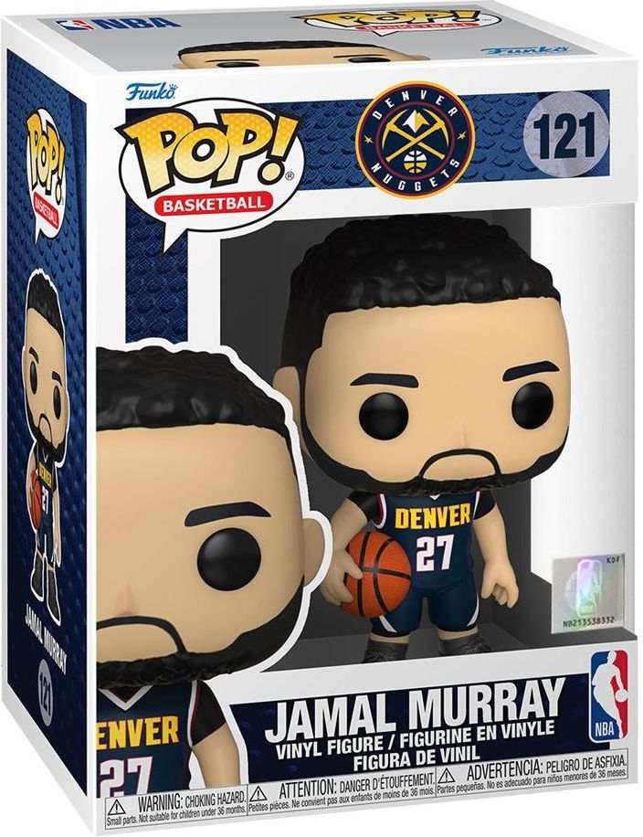 Funko Nba Legends Pop Sports Nuggets Jamal Murray Dark Blue Jersey