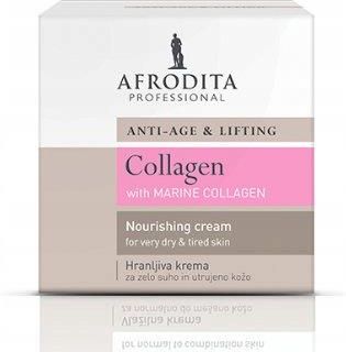 Krem Afrodita Cosmetics Collagen Cmf Intens. Odżywczy na noc 50ml