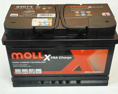 Moll 74Ah 700A X-Tra Charge 84074