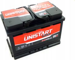 Unistart Plus 74Ah 680A Lewy+  Us74L-