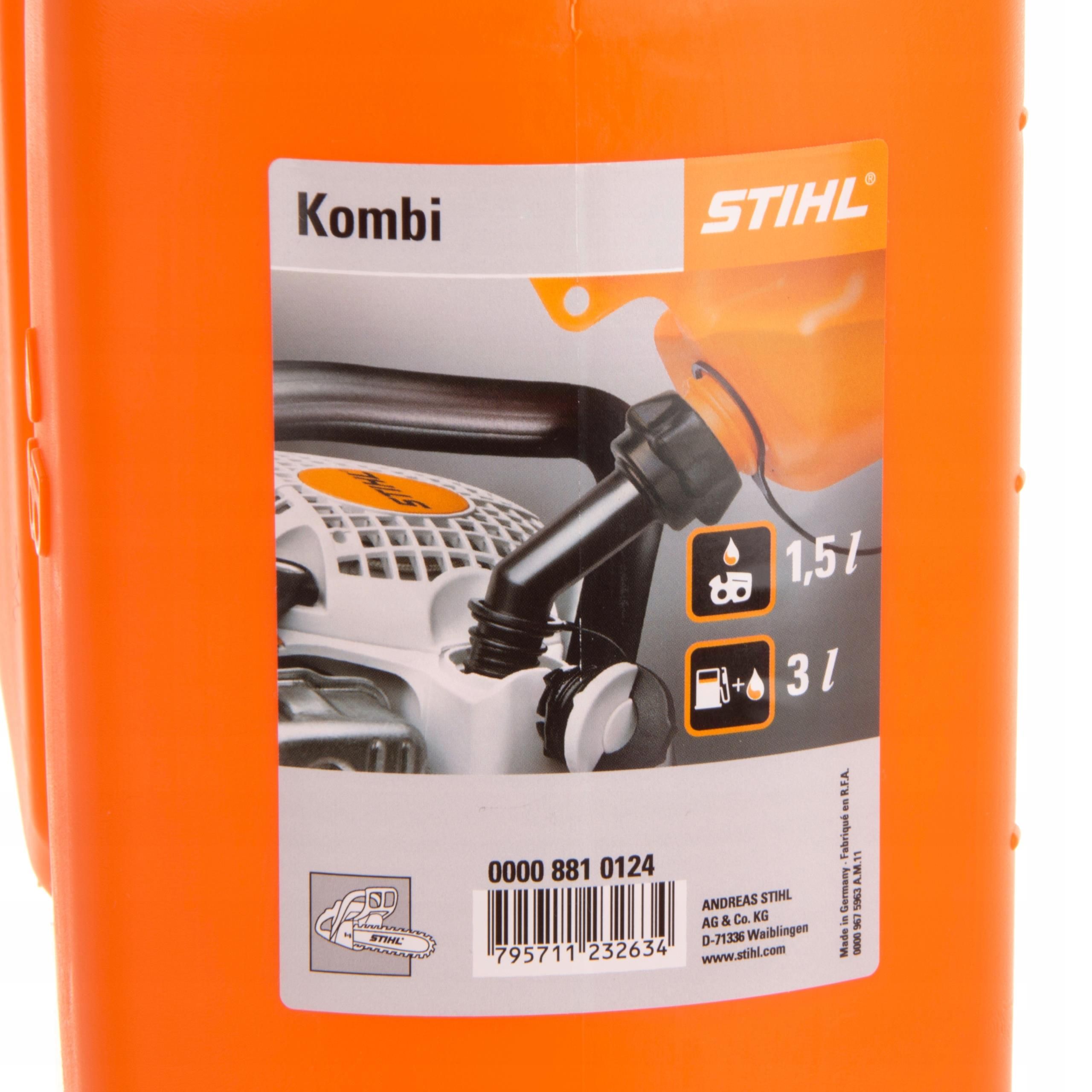 STIHL Kanister 1,5 L / 3L / 5L Öl- und Benzintrichterset Auslaufrohr Pressol STIHL Kanister 1,5 L / 3L / 5L Öl- und Benzintrichterset Auslaufrohr Pressol
