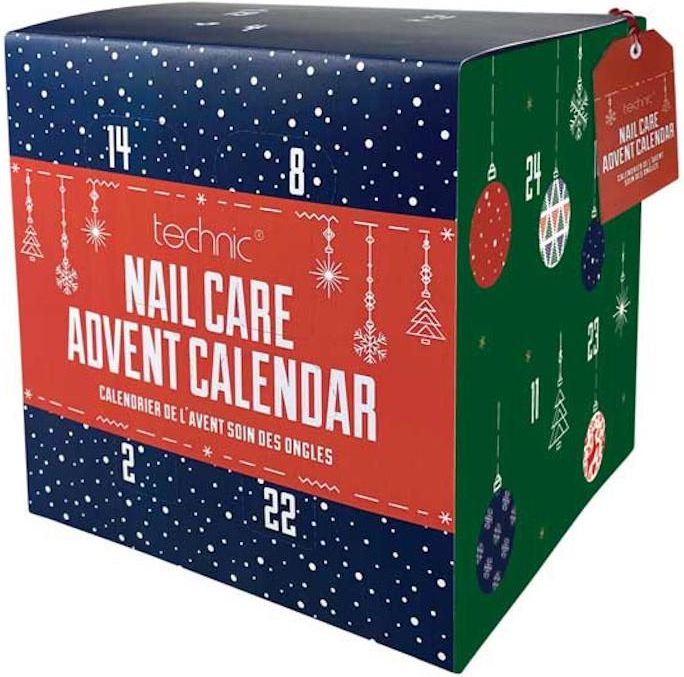 Zestaw dla kobiety Technic Nail Care Advent Calendar Kalendarz