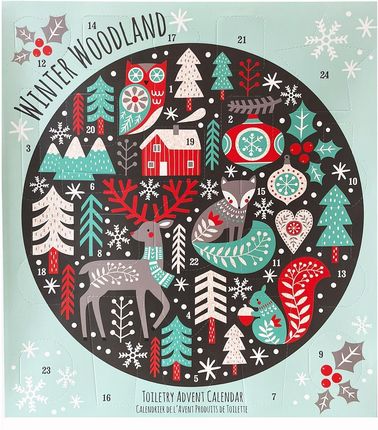 Technic Winter Woodland Cosmetic Advent Calendar Kalendarz Adwentowy Z Kosmetykami Do Pielęgnacji Ciała 991810
