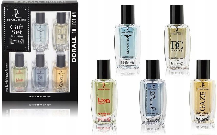 Dorall Collection Zestaw Męski 5 Testerów 15Ml - Opinie i ceny na Ceneo.pl