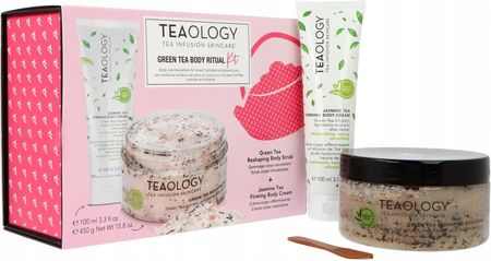 Teaology Zestaw Green Tea Krem + Peeling