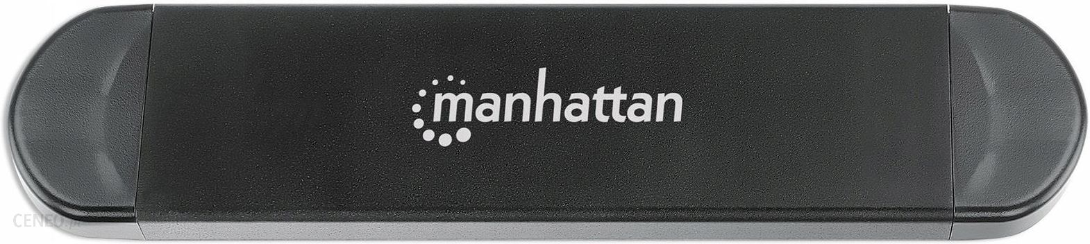 Manhattan M.2 NVMe and SATA SSD USB Enclosure (130639)