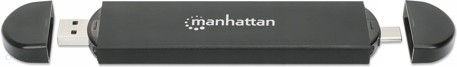 Manhattan M.2 NVMe and SATA SSD USB Enclosure (130639)