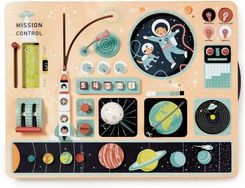 Zdjęcie Drewniana tablica manipulacyjna stacja kosmiczna Tender Leaf Toys - Żory