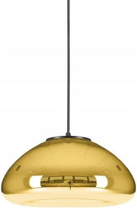 Toolight Lampa Sufitowa Szklana Złota Lustrzana (Osw00420)