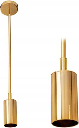 Toolight Lampa Sufitowa Wisząca Pojedyńcza Reflektor Gold (Osw06395)