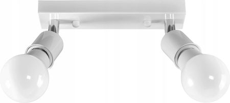 Toolight Lampa Sufitowa Plafon Reflektor Metal Line White 2 (App6952C)