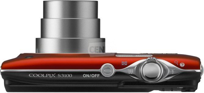 Aparat cyfrowy Nikon Coolpix S3100 czerwony - Ceny i opinie