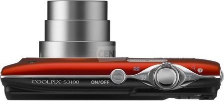 Aparat cyfrowy Nikon Coolpix S3100 czerwony - Ceny i opinie