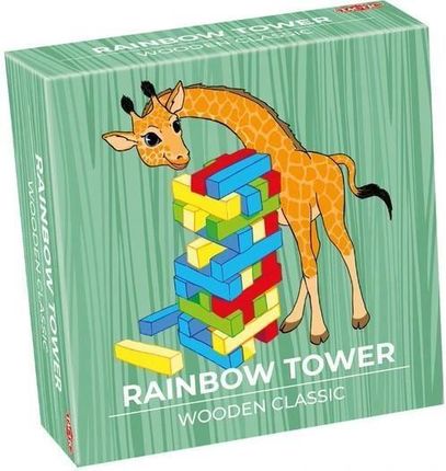 Tactic Wooden Classic Rainbow Tower