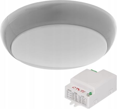 Adviti Plafon Lampa Czujnik Ruchu Mikrofalowy 2X E27 Ip44 (Adpl6256Ge27Pmm)