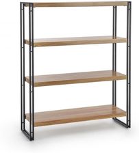 Zdjęcie Regał Bolivar Dąb Złoty Czarny 63689 - Dobrzyca