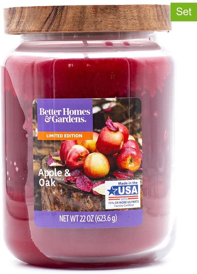 Candle Lite Świece Zapachowe 2 Szt. Apple & Oak 2X623g 367128361632046