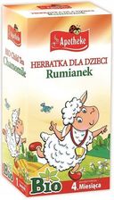 Apotheke Herbatka Dla Dzieci Rumianek Bio 20X15G