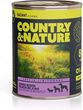 Dr Petcare Country&Nature Kaczka 97% Z Burakiem 850G