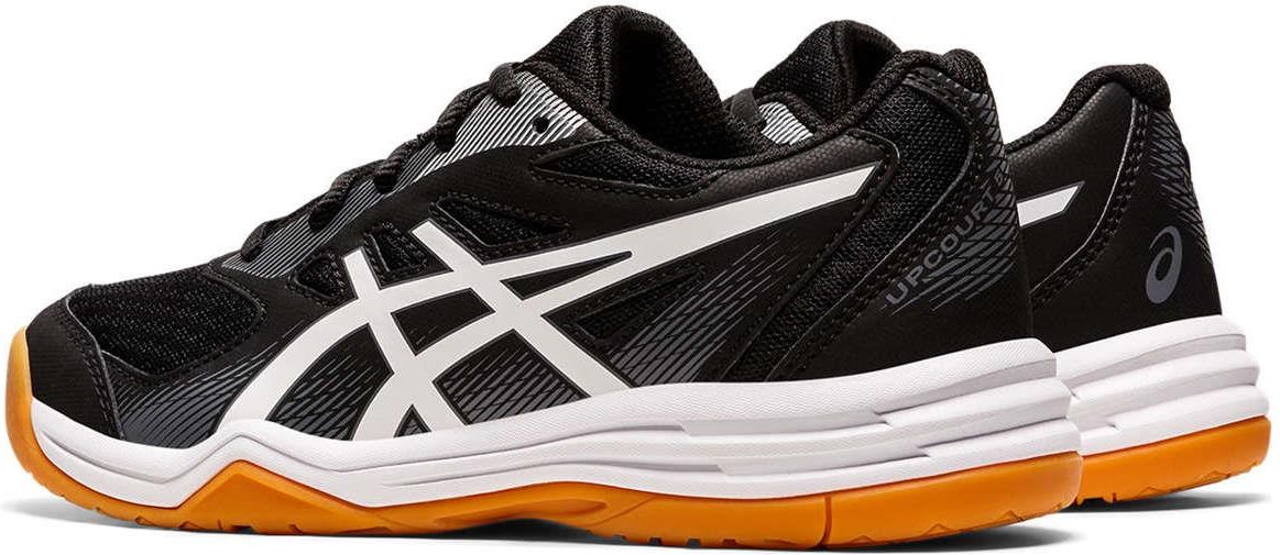 Asics Buty Upcourt 5 Gs Black White 2087421 - zdjęcie 2 Asics Buty Upcourt 5 Gs Black White 2087421
