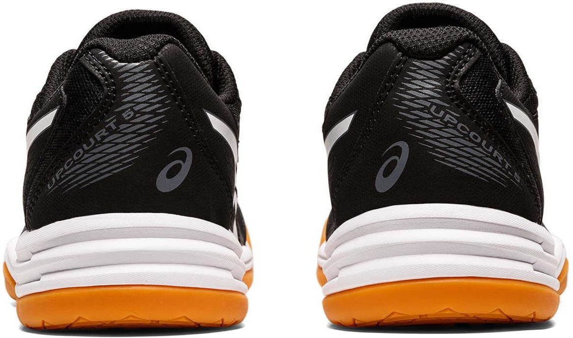 Asics Buty Upcourt 5 Gs Black White 2087421 - zdjęcie 3 Asics Buty Upcourt 5 Gs Black White 2087421